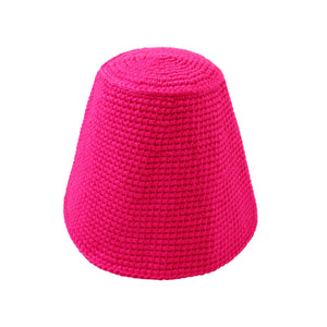 GANI Crochet Hat in Hot Pink