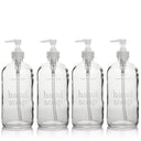 Hand Soap Empty Glass Bottle, 16oz