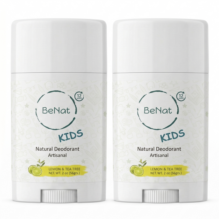 2-Pack all-Natural Deodorants for Kids & Teens