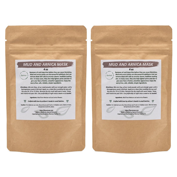 2-pack Mud & Arnica Facial Mask
