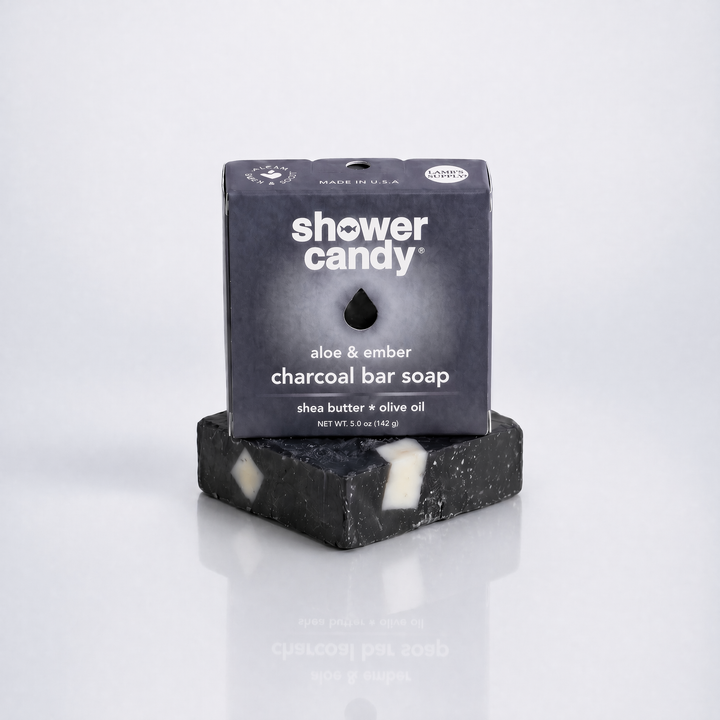 Aloe & Charcoal Body Wash Bar – Detoxifying Cleanse Daily