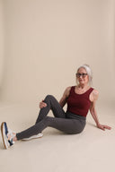 Yoga Leggings in Concrete