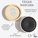 Black Vegan Zero-Waste Mascara