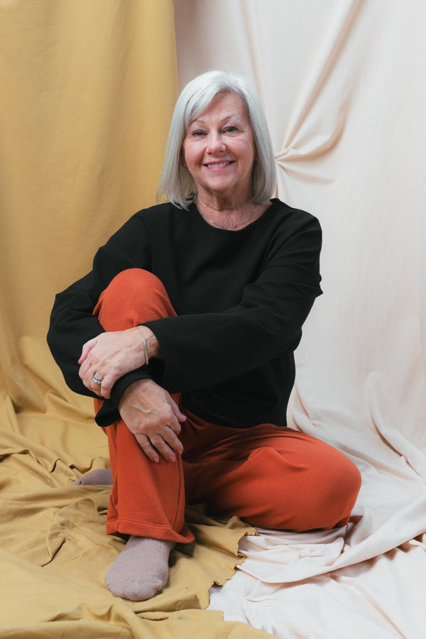 Greta Pant in Persimmon