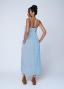 Hampton Dress - Light Wash Chambray