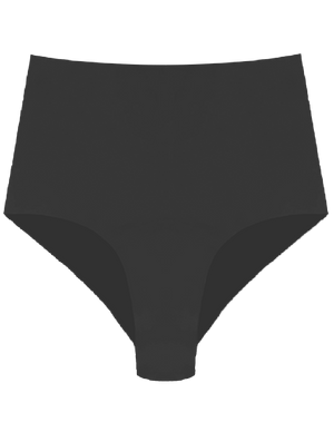 Organic Cotton No Show High Waist Hipster