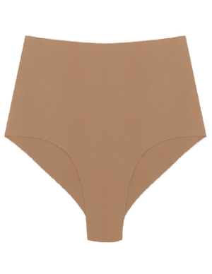 Organic Cotton No Show High Waist Hipster