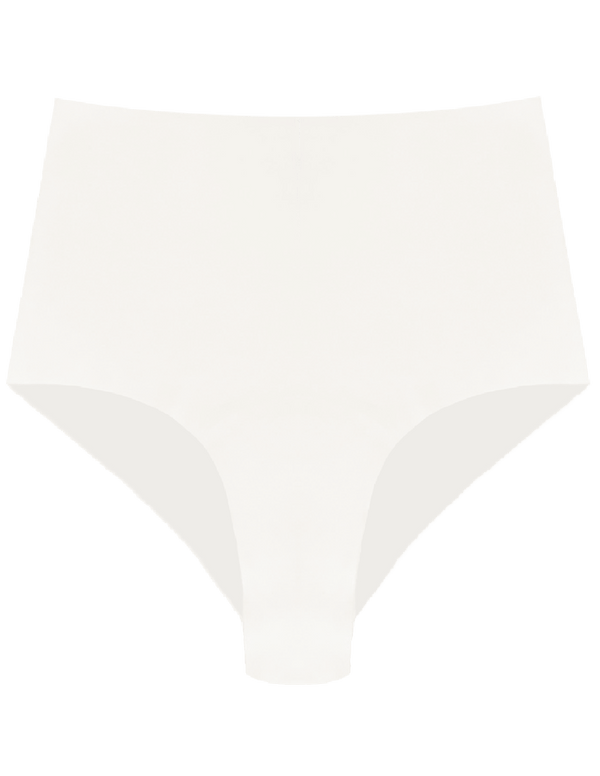 Organic Cotton No Show High Waist Hipster