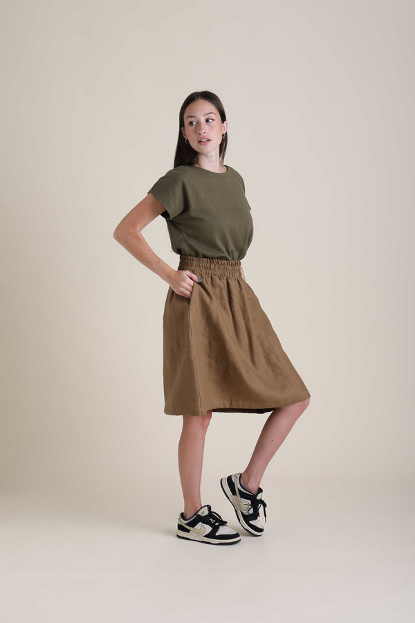 Afternoon Skirt in Tea