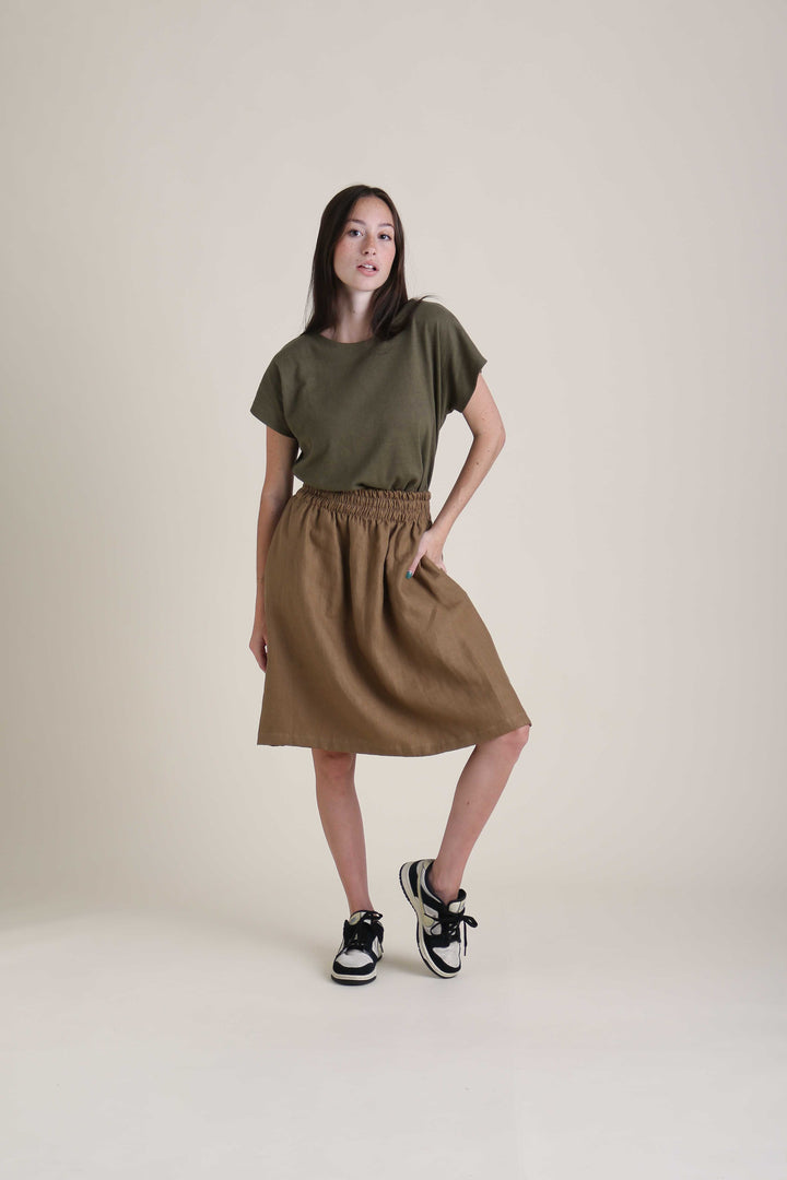 Afternoon Skirt in Tea