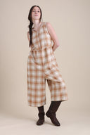 Foxfibre® Backyard Jumpsuit in White Pine