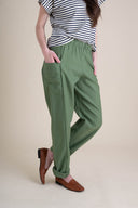 Cinema Pants in Leaf Green