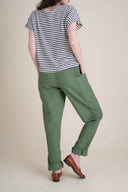 Cinema Pants in Leaf Green