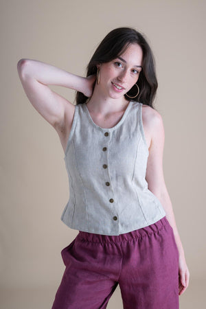 Katherine Vest (Updated) in Sand Dollar