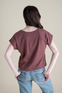 Saturday Tee in Russet