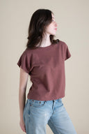 Saturday Tee in Russet