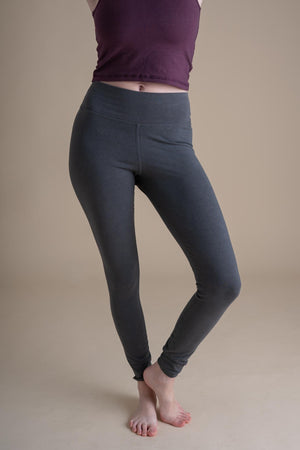 Yoga Leggings in Concrete