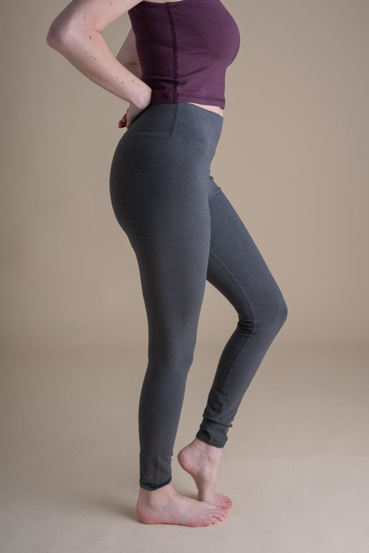 Yoga Leggings in Concrete