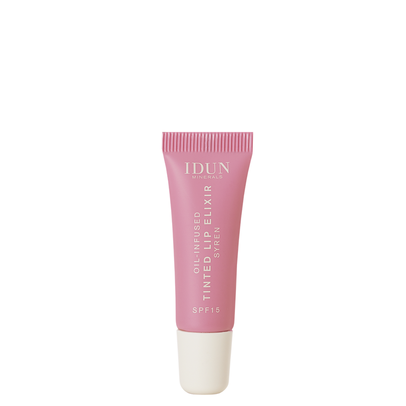 IDUN Minerals Lip Elixir in Syren, vegan, cruelty-free, with a moisturizing, glossy finish