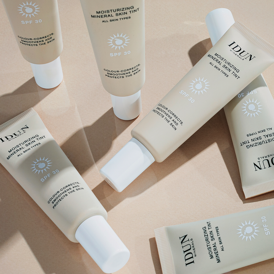 IDUN Minerals Gamla Stan skin tint, vegan, cruelty-free, and ideal for natural coverage.