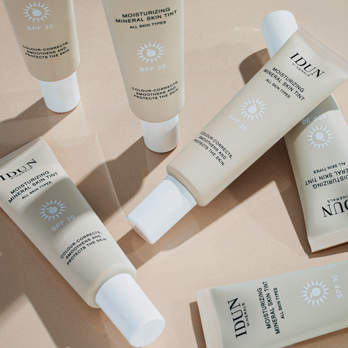 IDUN Minerals Gamla Stan skin tint, vegan, cruelty-free, and ideal for natural coverage.