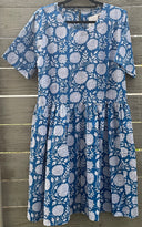 Hudson Dress - Hydrangea Beauty Cobalt