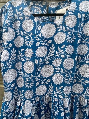Hudson Dress - Hydrangea Beauty Cobalt