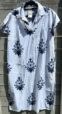 Scout Caftan - Cameo Floral True Navy