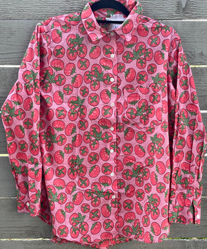 Good Boyfriend Shirt - Tomato Pink