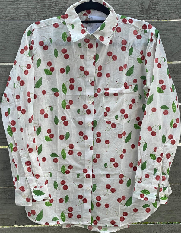 Good Boyfriend Shirt - Cherries