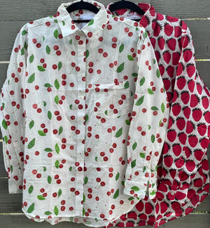 Good Boyfriend Shirt - Cherries