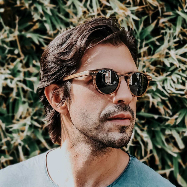 Stinson - Unisex Wooden Sunglasses