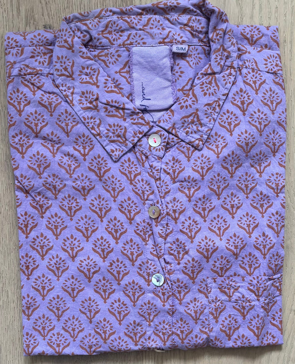 Good Boyfriend Shirt - Sunflower Overdye Lavender