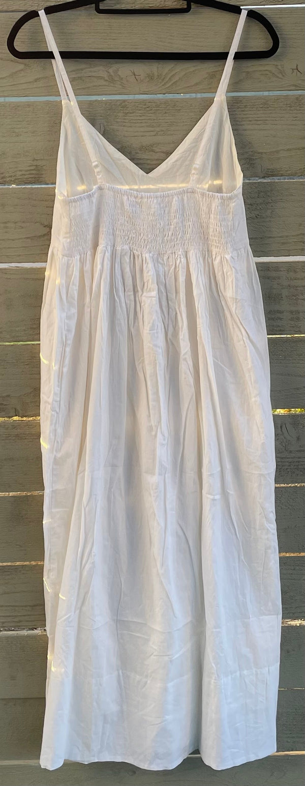 Hamptons Dress - Natural White