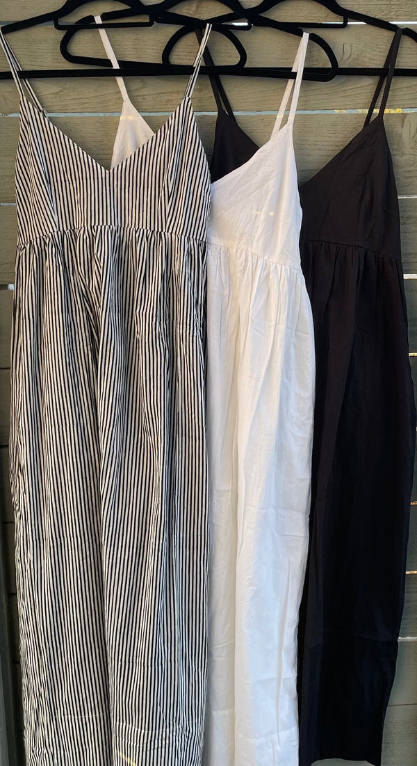 Hamptons Dress - Natural White