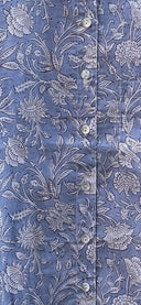 Good Boyfriend Shirt Floral Escape Cornflower Blue Pinecone