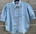 Good Girlfriend Shirt - Chambray Light Wash