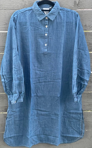 Good Boyfriend ShirtDress - Chambray