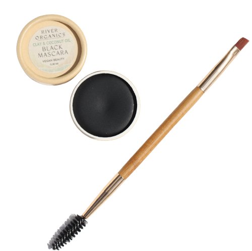 Black Vegan Zero-Waste Mascara