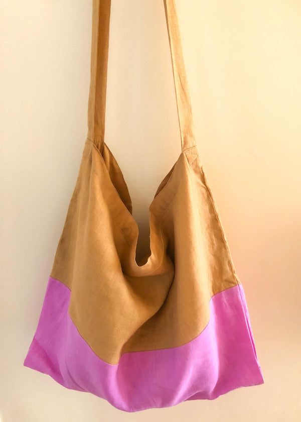 Farmers Market Bag - Clay & Dahlia Linen