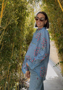 Good Boyfriend Shirt - Bali Floral Blue