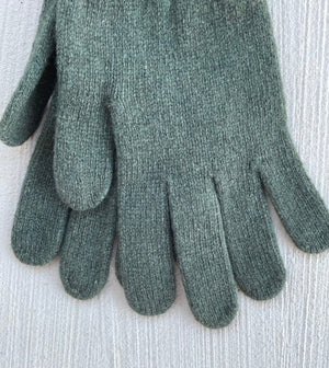 Bedford Recycled Cashmere Gloves - Olive