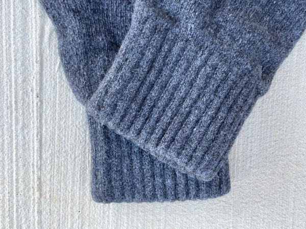 Bedford Recycled Cashmere Gloves - Charcoal