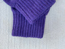 Bedford Recycled Cashmere Gloves - Violet