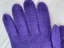 Bedford Recycled Cashmere Gloves - Violet