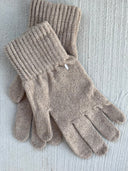 Bedford Recycled Cashmere Gloves - Camel