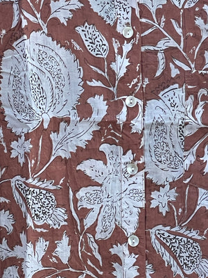 Good Boyfriend Shirt - Sugar Hill Floral Cocoa