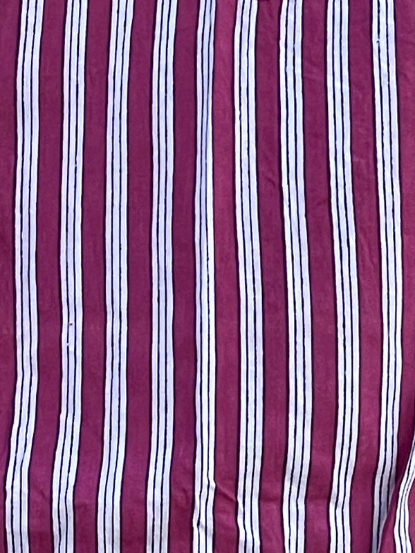 Good Boyfriend Shirt - Tuscan Stripe Plum