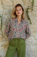Good Boyfriend Shirt - Monarch Botanical Ecru