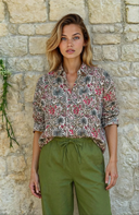 Good Boyfriend Shirt - Monarch Botanical Ecru